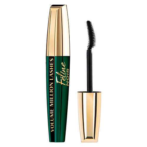 Тушь для ресниц `LOREAL` VOLUME MILLION LASHES FELINE NOIR объем и подкручивание тон экстрачерный